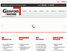 Tablet Screenshot of gessford.com